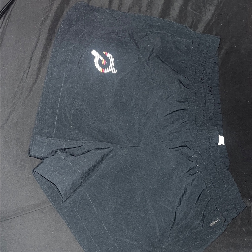 Peloton Black Athletic Shorts